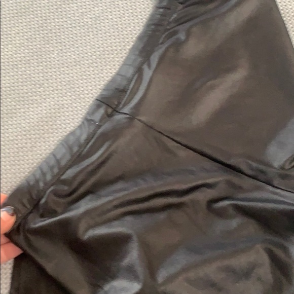Leather like tights nwot - Picture 3 of 3